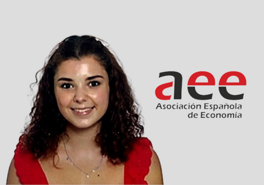 Anna Chesa, estudiante del Grado en Economía, consigue una de las cinco menciones en el V Premio TFG de la AEE